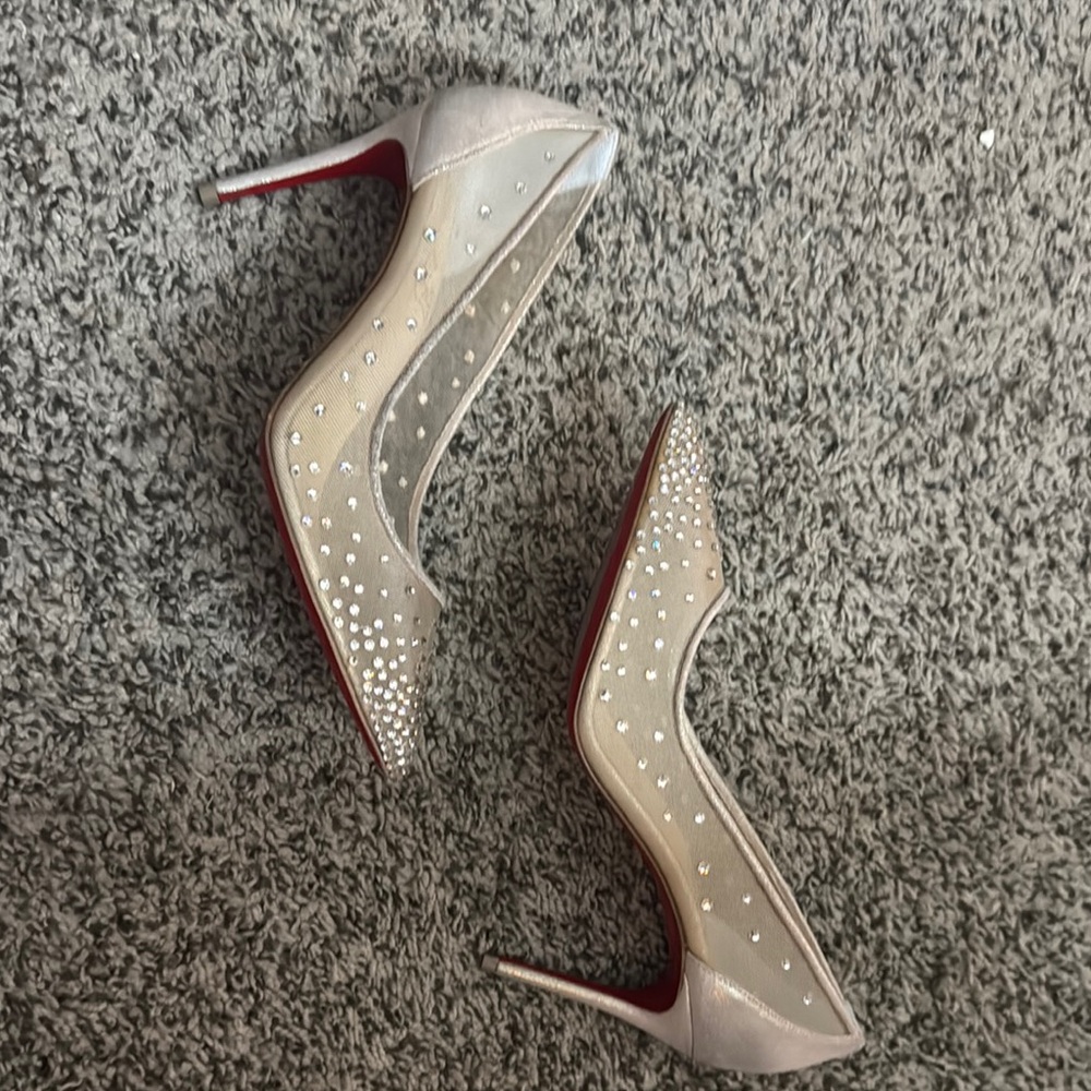 Christian Louboutin Follies Strass 85mm - Picture 2 of 7